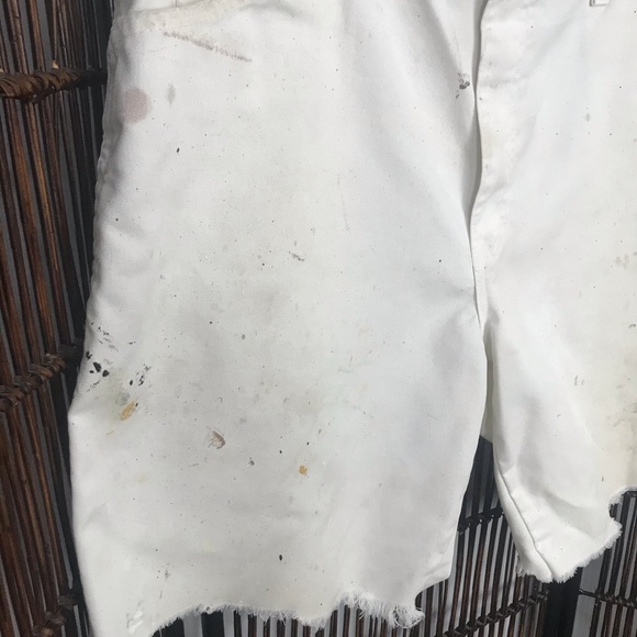 Distressed Destroyed Dickies Shorts 36 Cutoffs - Picture 3 of 7